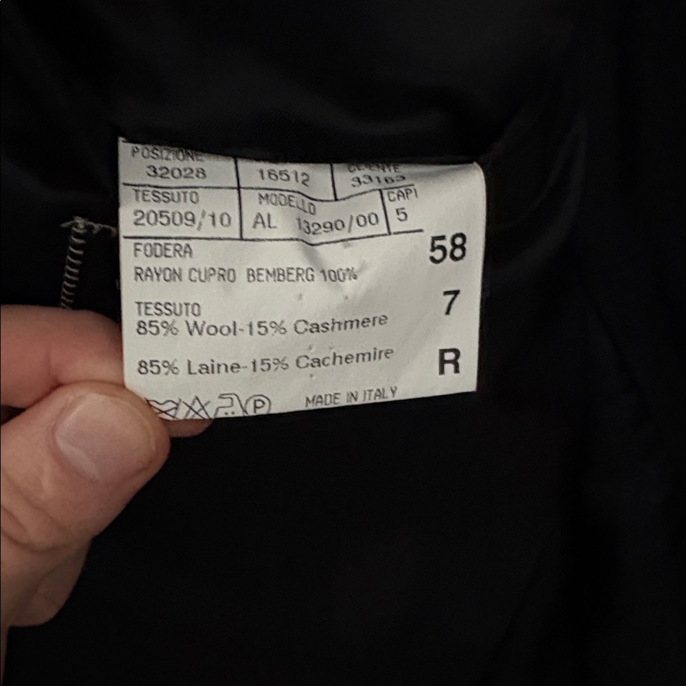Canali Cashmere x Wool Blend Blazer - Picture 7 of 8